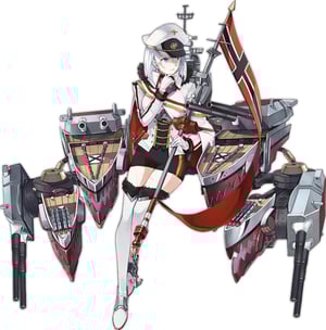 This is the Avatar Image for the Tirpitz (Azur Lane) [JP] AI Voice and Text to Speech Generator